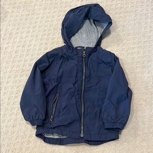 babyGap Blue Raincoat with Hood